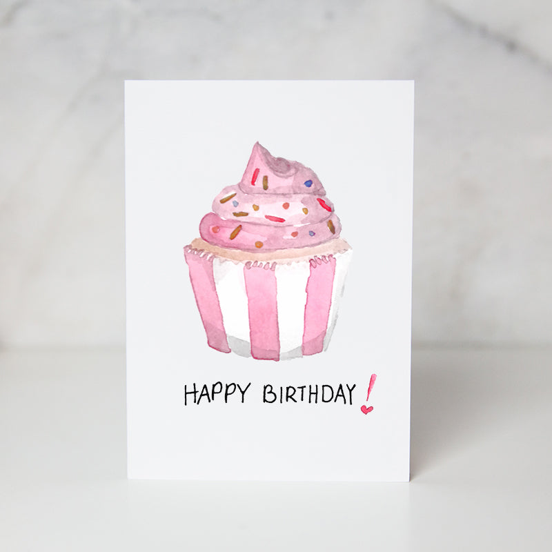 Wunderkid | Birthday Cupcake Card