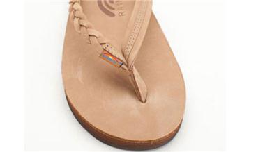 Rainbow Sandals | Flirty Braidy Single Layer w/ Braided Strap