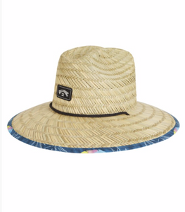 Billabong | Tides Print Straw Lifeguard Hat - Navy