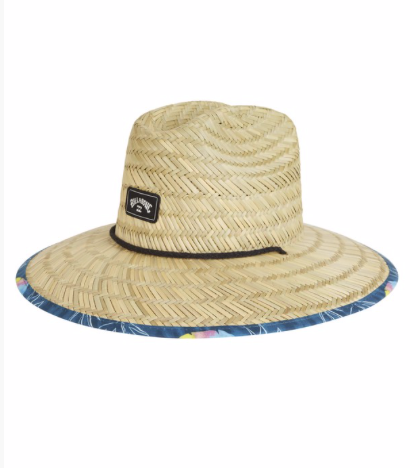 Billabong | Tides Print Straw Lifeguard Hat - Navy