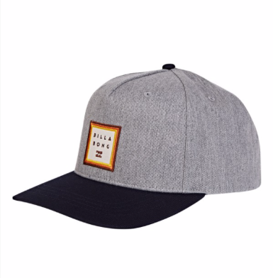 Billabong | Stacked Snapback Hat | Grey Heather