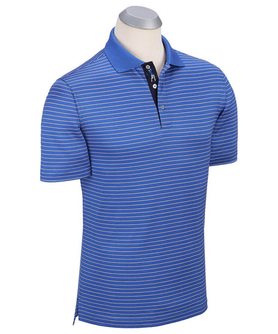 Bobby Jones - Pisano Stripe Cotton Short Sleeve Polo Shirt