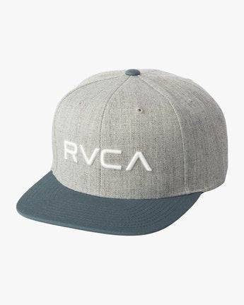 RVCA | Twill Snapback | Grey Blue