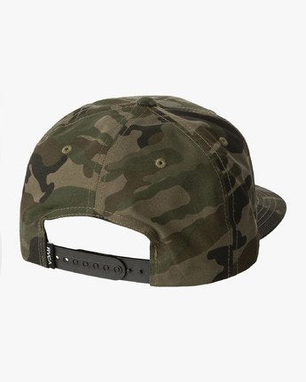 RVCA | VA Patch Snapback Hat | Camo