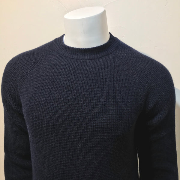 Naadam | Waffle Stitch Raglan Crew Neck Pullover